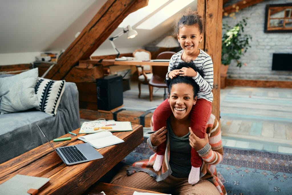 be natural and enjoy your time with kids even while working from home