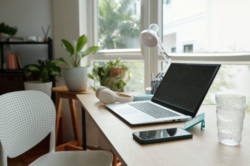 Designate a Dedicated Work Space for Home Office Setup