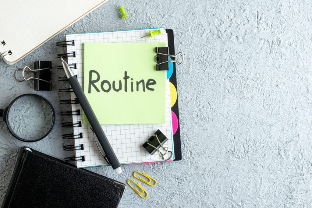 Establish a Daily Routine with Social Breaks