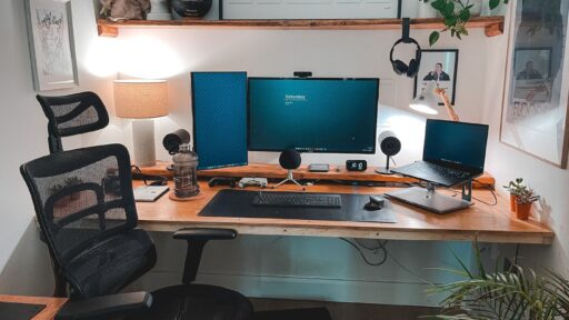 Work From Home Desk Setup