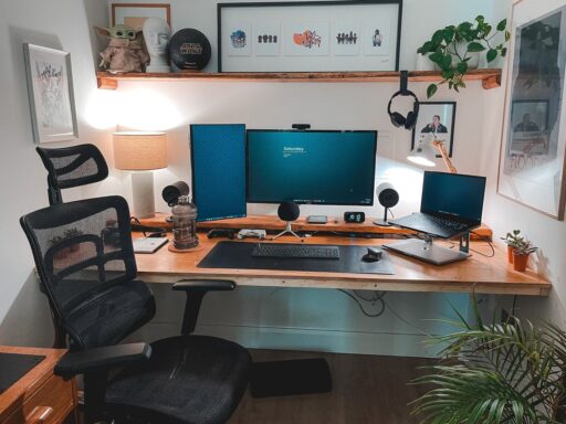 Work From Home Desk Setup