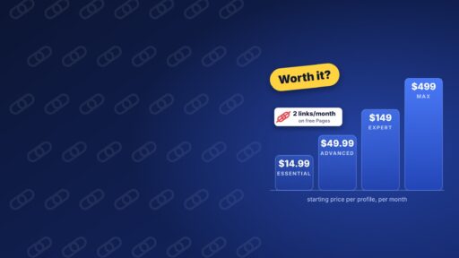 Meta One for Business plan prices from $14.99 to $499 a month, with a two links per month limit on free Facebook Pages.